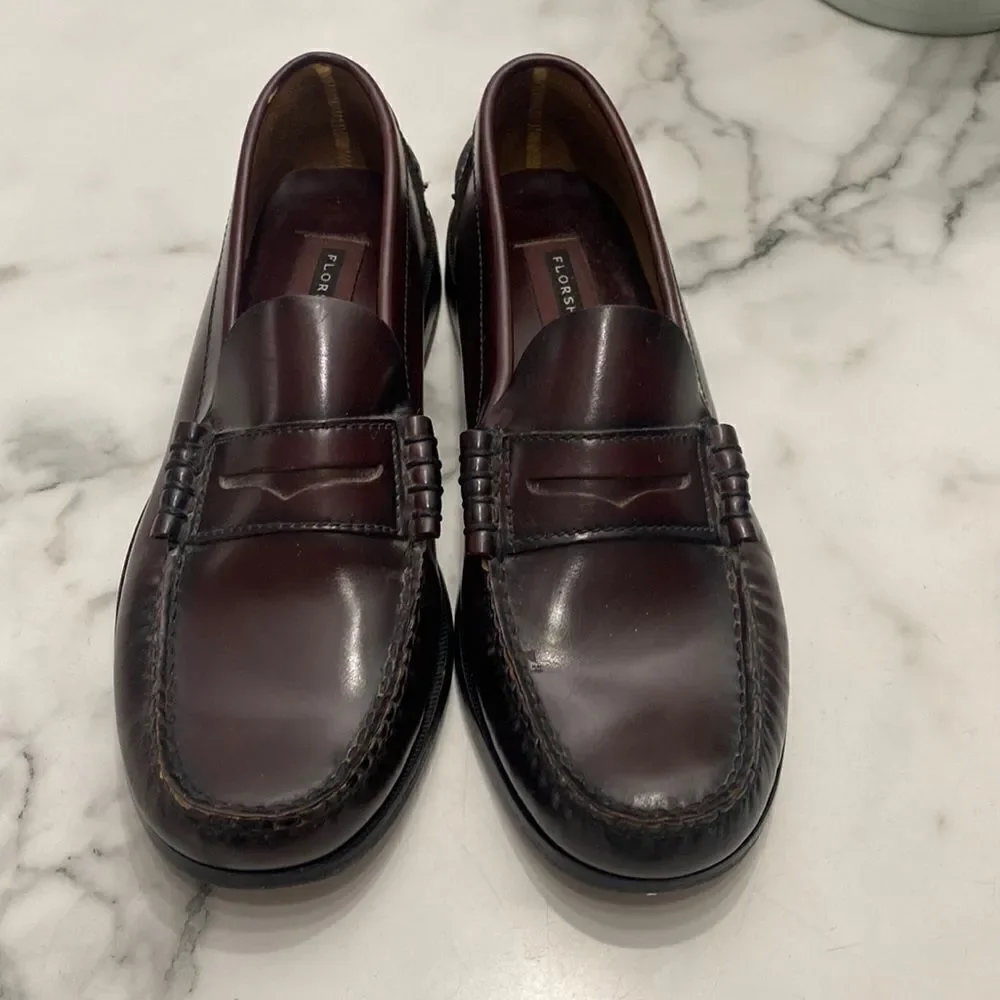 FLORSHEIM BERKLEY MOC TOE PENNY LOAFER - Picture 1 of 13
